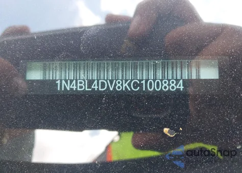 2019 Nissan Altima 2.5 Sv z USA, uszkodzony, nr VIN 1N4BL4DV8KC100884